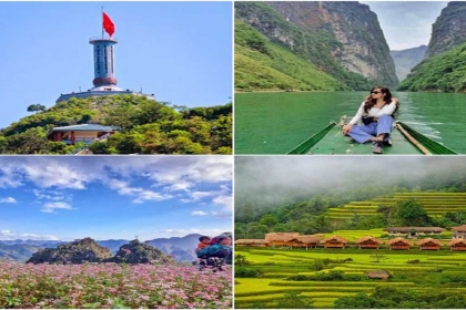 Northern Vietnam Highlights Tour: Ha Giang, Lung Cu, Ban Gioc Waterfall, and Ba Be Lake